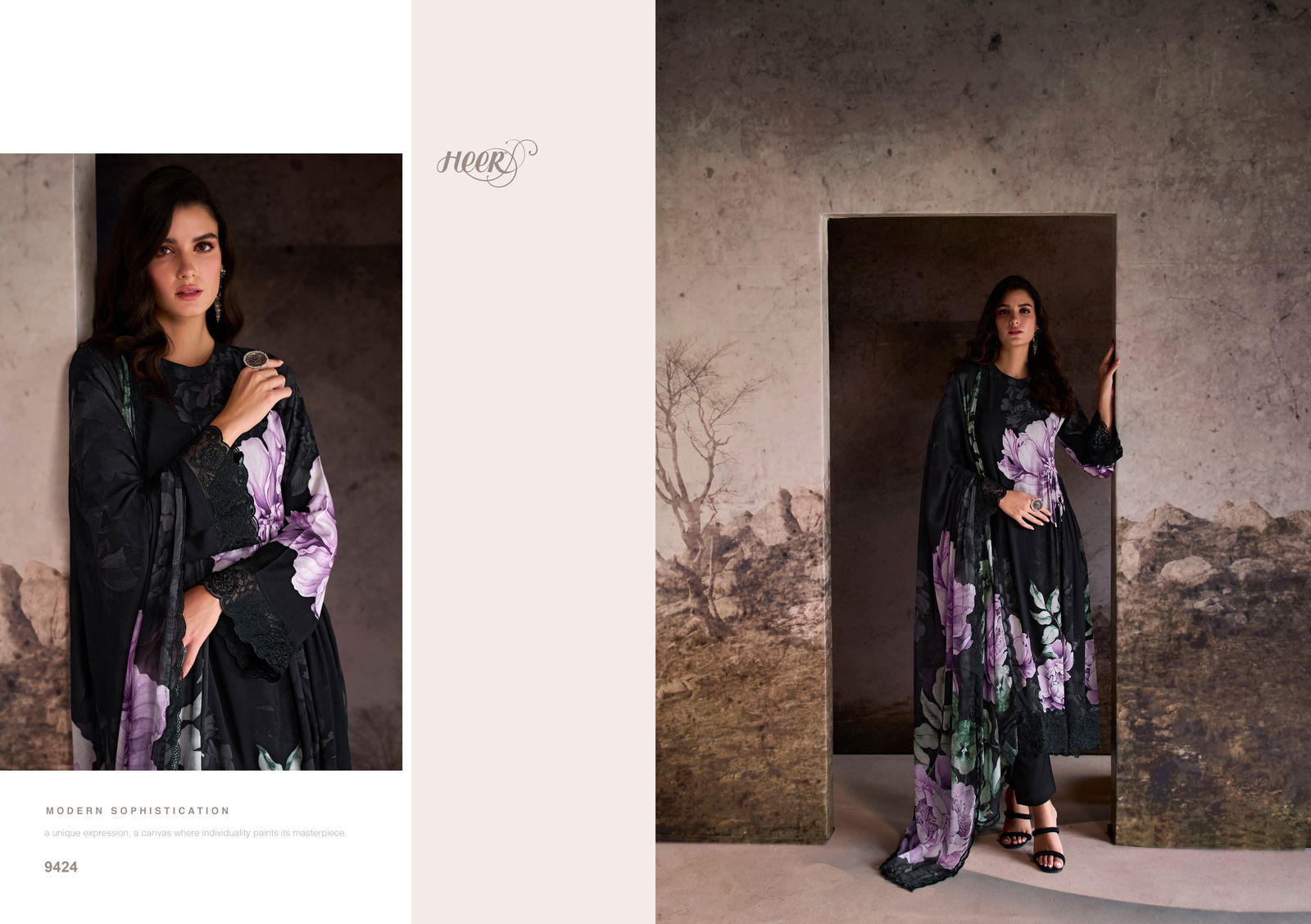 Nilofer By Kimora Heer Muslin Digital Printed Salwar Kameez Suppliers In Mumbai

